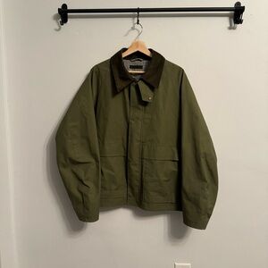 Uniqlo Olive Green Military Field Jacket